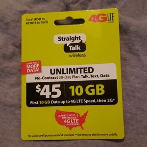 Straight Talk Card